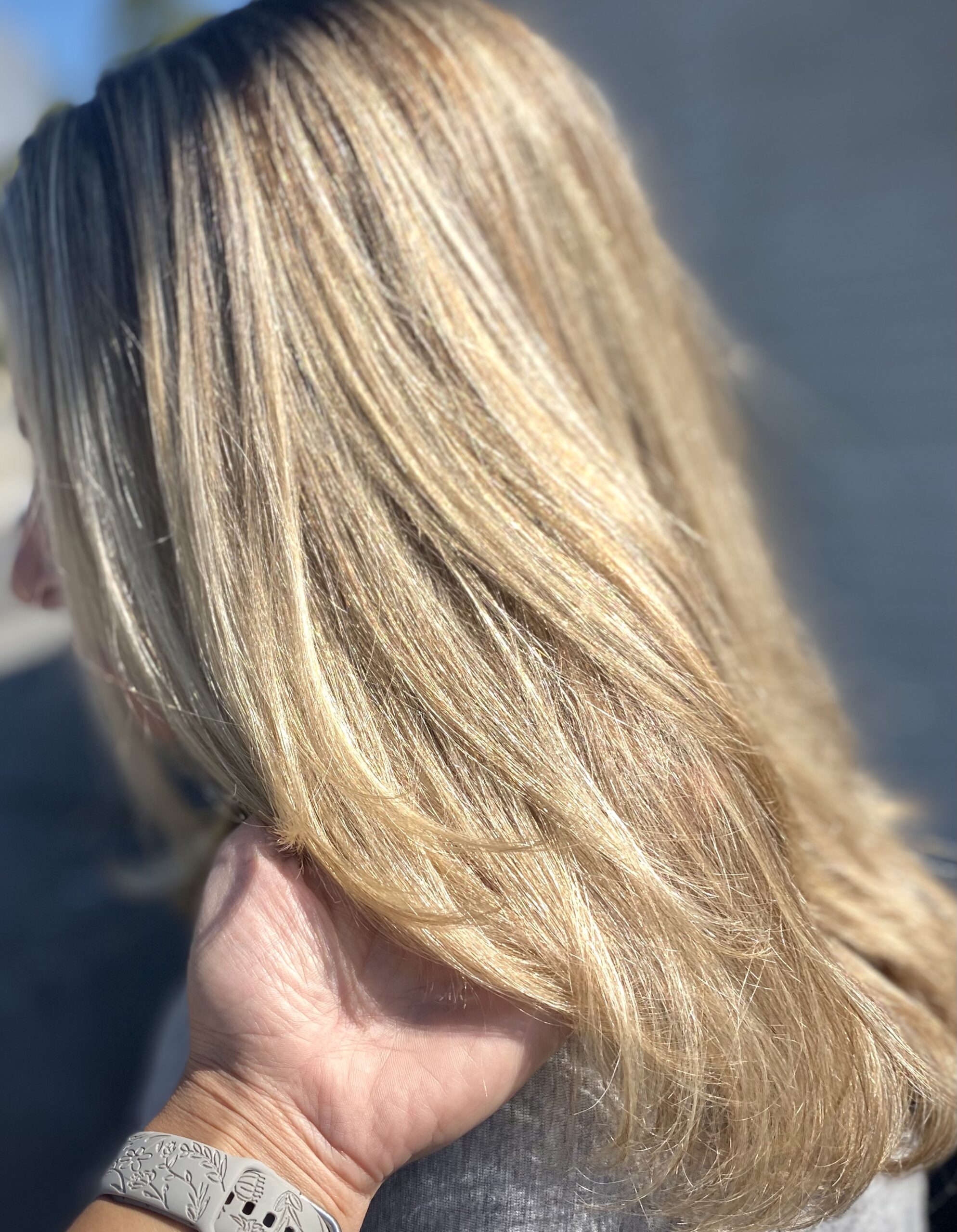 Traditional highlights for a brighter effect