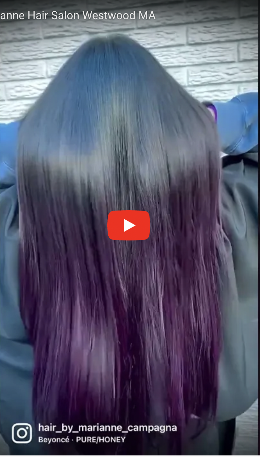 Double Violet Hair Color Service Hair By Marianne