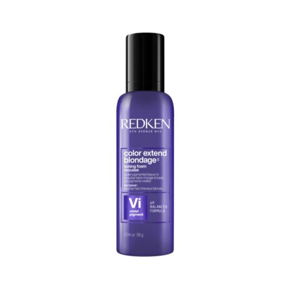 Color Extend Blondage Purple Toning Foam Mousse