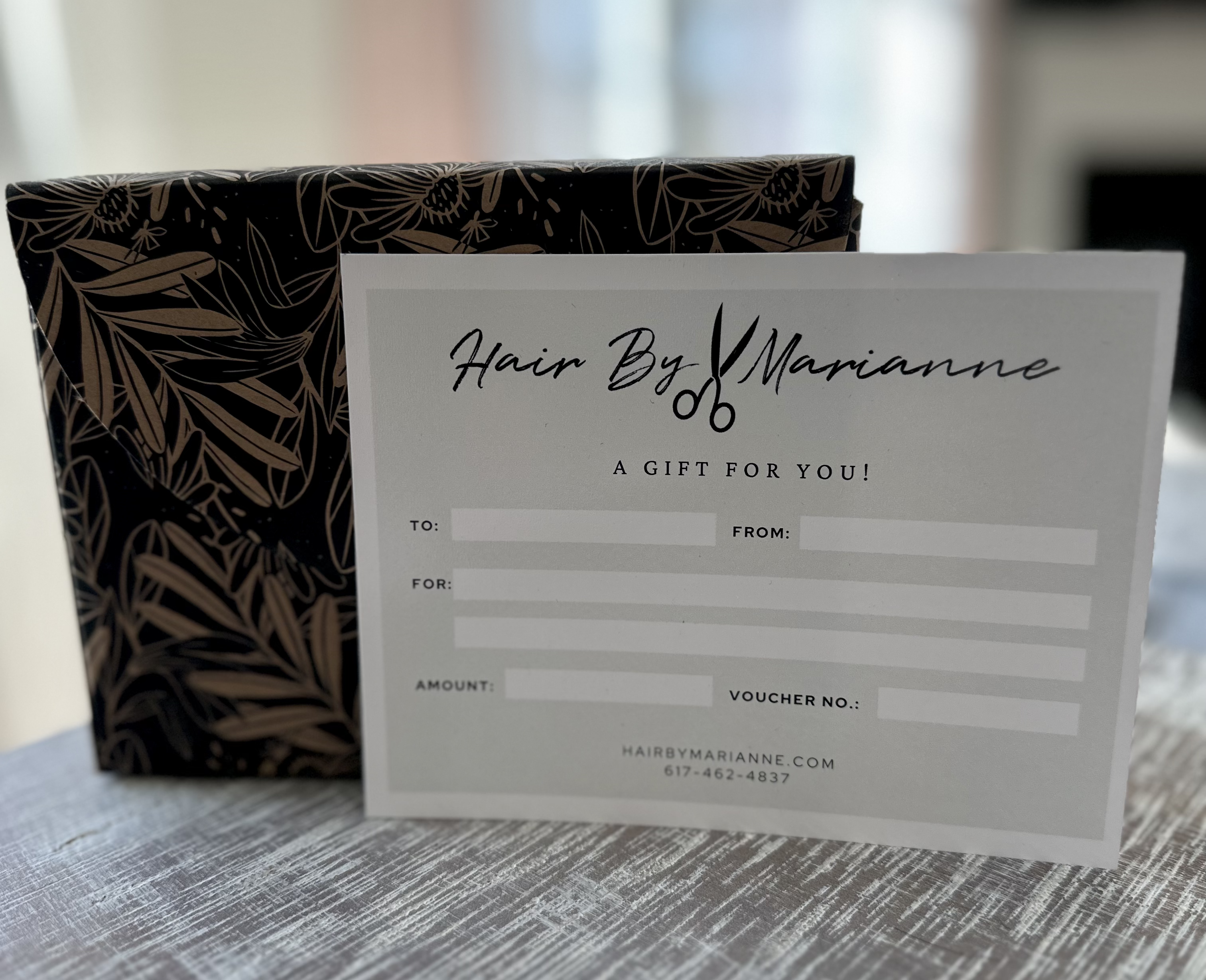 Hair By Marianne Hair Salon Gift Cards