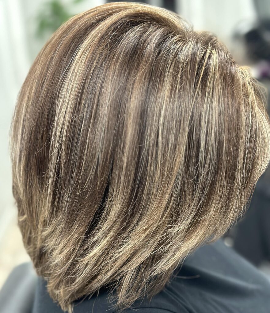 Salon Dedham Color Correction After