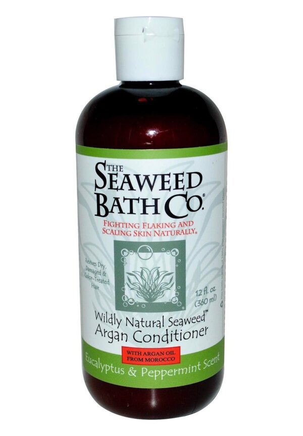 Seaweed Bath Co. Argan Conditioner Eucalyptus & Peppermint 12 oz Womens Seaweed Bath Co