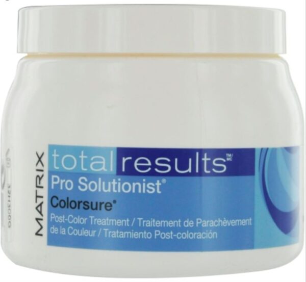 Matrix Total Results Pro Solutionist Colorsure Treatment 16.9 oz Womens Matrix Discounted Sale Product