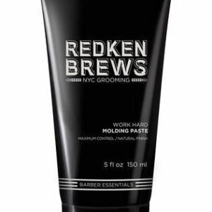 Redken Brews Work Hard Molding Paste 5 oz Mens Redken