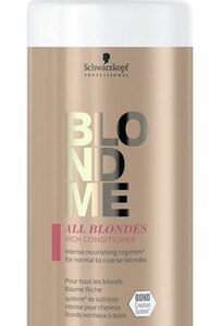 Schwarzkopf Blondme Rich Conditioner 33.8 oz Womens Schwarzkopf