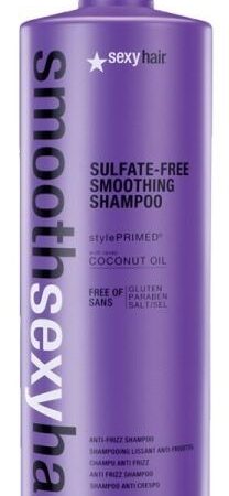 Sexy Hair Smooth Sexy Sulfate-Free Smoothing Shampoo 1.7 oz Womens Sexy Hair Shampoos