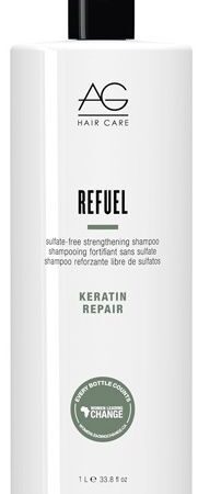 AG Keratin Repair Refuel Sulfate-Free Strengthening Shampoo 33.8 oz Womens AG Hair Shampoo