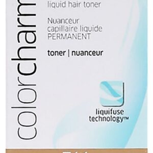 Wella Color Charm Permanent Liquid Hair Toner T11 Lightest Beige Blonde 1.4 oz Womens Wella Hair Color