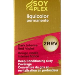 Clairol Soy4Plex 2RRV Dark Intense Red Violet Liqui Color Permanent Hair Color Womens Clairol