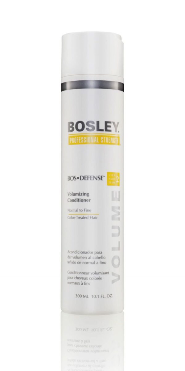 Bosley Defense Volumizing Conditioner For Normal/Fine Color Treated Hair 10.1 oz Womens Bosley Conditioners