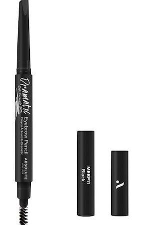 Absolute New York Dramatic Perfect Eyebrow Pencil – Black MEBP11 Womens ABSOLUTE NEW YORK