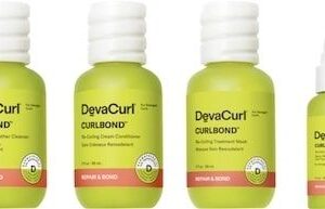 Deva Curl CURLBOND The Essential Repair Starter Kit For Damaged Hair 4pc Womens Deva Curl