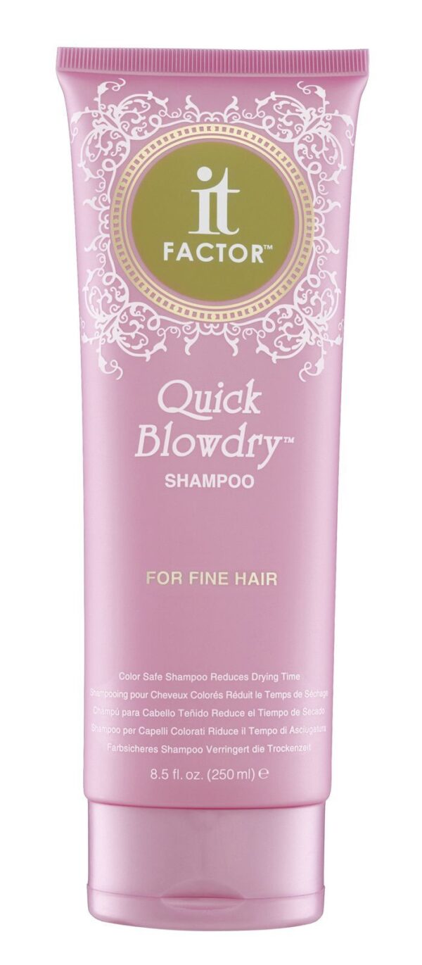 It Factor Quick Blowdry Shampoo for Fine Hair 8.5 oz Womens It Factor Shampoos