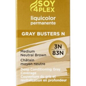 Clairol Soy4Plex 3N/83N Medium Neutral Brown Liqui Color Permanent Hair Color Womens Clairol Hair Color