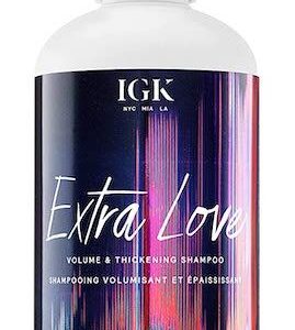 IGK Extra Love Volume and Thickening Shampoo 8 oz Womens IGK