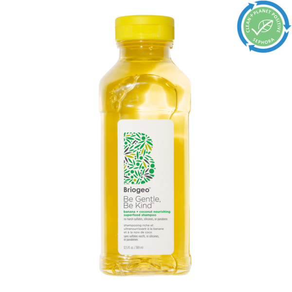 BRIOGEO Be Gentle, Be Kind™ Banana + Coconut Nourishing Superfood Shampoo 369ml