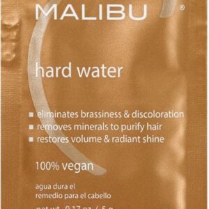 Malibu Hard Water Wellness Hair Remedy 0.17 oz Womens Malibu Treatments