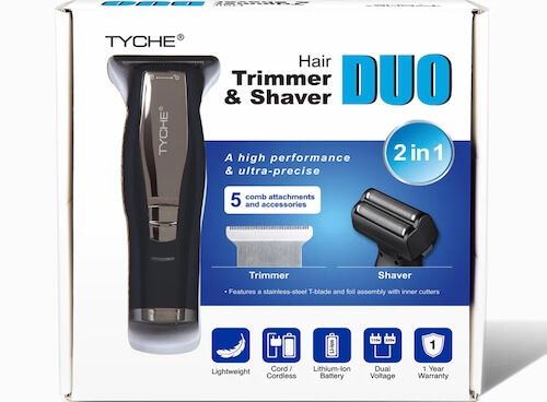 Nicka K Tyche Hair Shaver & Trimmer Duo 2 in 1 HSD001 Womens NICKA K