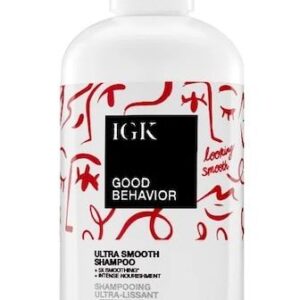 IGK Good Behavior Ultra Smooth Shampoo 8 oz Womens IGK