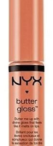 NYX Butter Lip Gloss Peach Crisp Womens NYX Lips Makeup