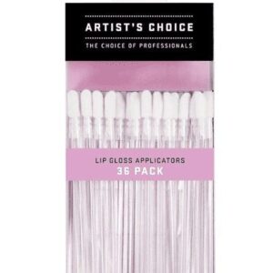 Artist’s Choice Lip Gloss Applicators 36 Pack Womens Artists Choice