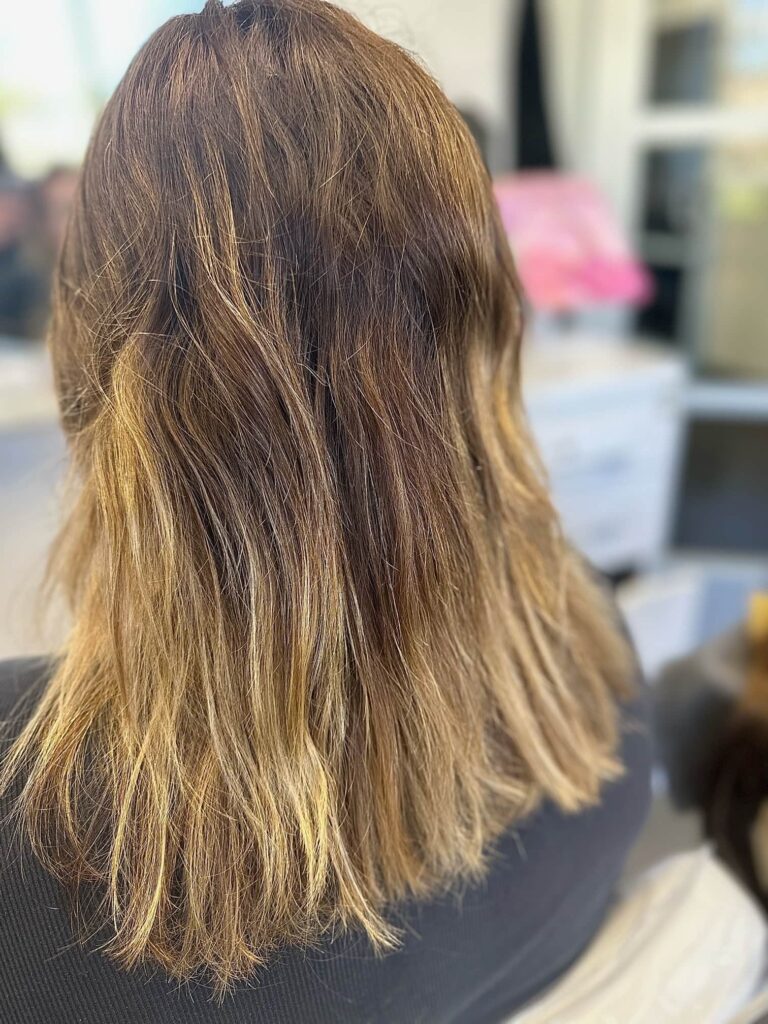 Hair By Marianne - Hair Extension Before - Dedham MA