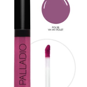 Palladio Lip Gloss- Va-va-violet Womens Palladio Lips Makeup