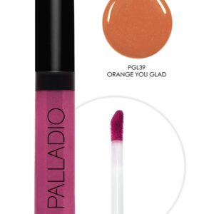 Palladio Lip Gloss- Orange You Glad Womens Palladio Lips Makeup