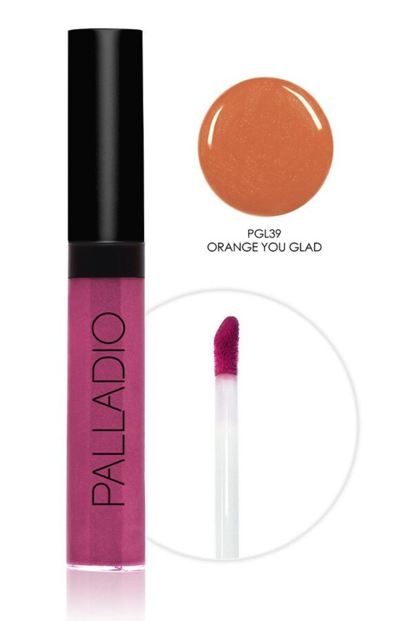 Palladio Lip Gloss- Orange You Glad Womens Palladio Lips Makeup