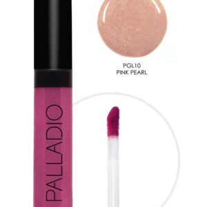 Palladio Lip Gloss Pink Pearl PGL10 Womens Palladio Lips Makeup