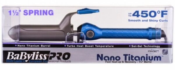 Babyliss Nano Titanium Curling Iron 1 1/2 Womens Babyliss Curling Iron