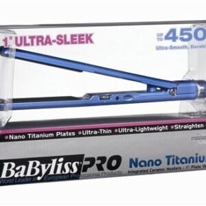 Babyliss Nano Titanium Ultra-Thin Straightening Iron 1 Inch Womens Babyliss Beauty Advisor Favorites Flat Iron