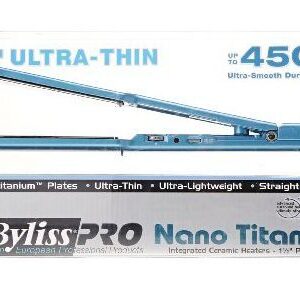 Babyliss Nano Titanium Ultra-Thin Straightening Iron 1.5 Inch Womens Babyliss