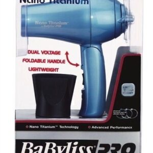 Babyliss Nano Titanium Travel Dryer Womens Babyliss