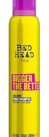 Bed Head Bigger The Better Volume Foam Shampoo 6.8 oz Womens Tigi