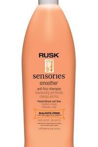 Rusk Sensories Smoother Passion Flower + Aloe Anti-Frizz Shampoo 35 oz Womens Rusk