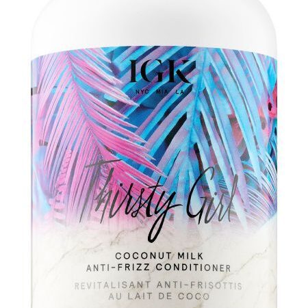 IGK Thirsty Girl Coconut Milk Anti Frizz Conditioner 8 oz Womens IGK