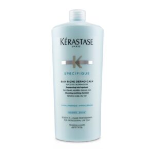 Kerastase Specifique Bain Riche Dermo Calm Cleansing Soothing Shampoo Sensitive Scalp Dry Hair 1000Ml