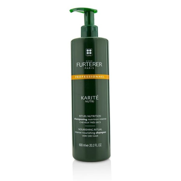 Rene Furterer Karite Nutri Nourishing Ritual Intense Nourishing Shampoo Very Dry Hair Salon Product 600Ml