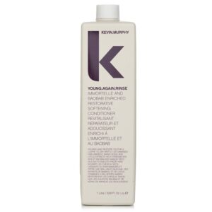 Kevin Murphy Young Again Rinse Immortelle And Baobab Infused Restorative Softening Conditioner To Dry Brittle Or Damaged Hair 1000Ml