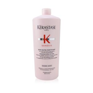 Kerastase Genesis Bain Nutri Fortifiant Anti Hair Fall Fortifying Shampoo Dry Weakened Hair Prone To Falling Due To Breakage 1000Ml