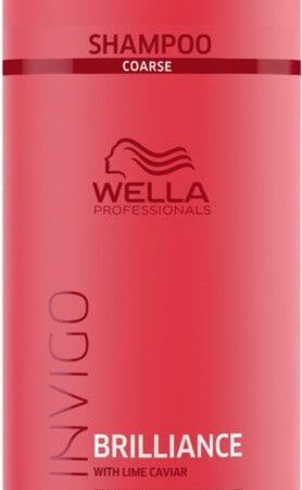 Wella Invigo Brilliance Color Protection Shampoo/Conditioner For Coarse Hair Liter Duo Womens Wella