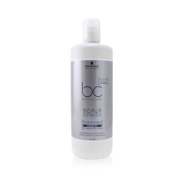 Schwarzkopf Bc Bonacure Scalp Genesis Purifying Shampoo For Normal To Oily Scalps 1000Ml