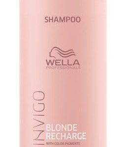 Wella Invigo Blonde Recharge Color Refreshing Shampoo Cool Blonde 33.8 oz Womens Wella