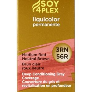 Clairol Soy4Plex 3RN/56R Medium Red Neutral Brown Liqui Color Permanent Hair Color Womens Clairol Hair Color