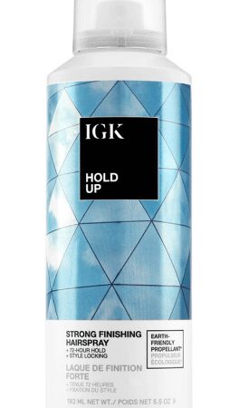 IGK Hold Up Hair Strong Finishing Hair Spray 6.6 oz Womens IGK