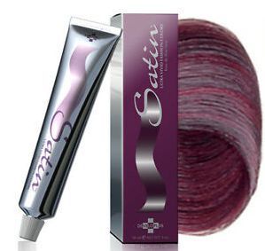 Satin Professional Hair Color Mahogany Violet 6MV Womens Satin Hair Color