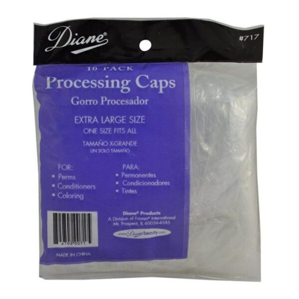 Diane 10-Pack Processing Caps Womens Diane Hair Color Accessories