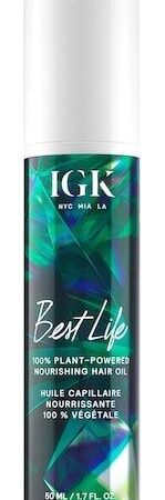 IGK Best Life Nourishing Hair Oil 3.38 oz Womens IGK