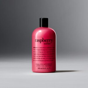 Raspberry Sorbet Shampoo, Shower Gel & Bubble Bath – 16 Oz – Bath & Shower Gels – Philosophy